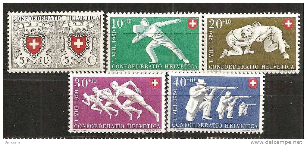 Switzerland1950: Michel545-9mnh** - Nuovi