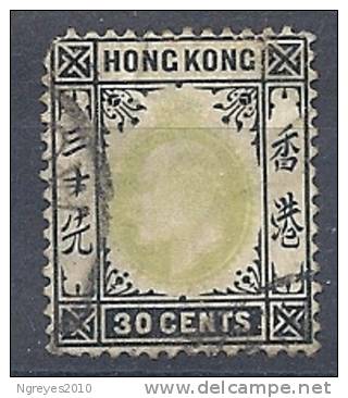130203046  HONG KONG  G.B.  YVERT   Nº  87 - Used Stamps