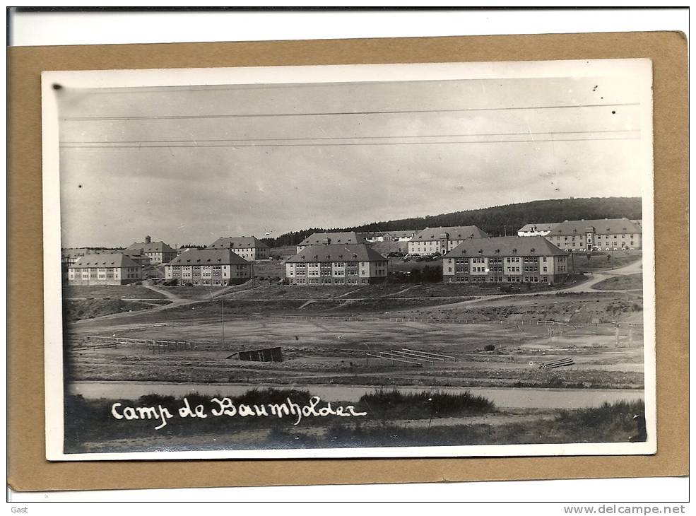 BAUMHOLDER   CAMP  DE  BAUMHOLDER  ALLEMAGNE  OCCUPEE - Birkenfeld (Nahe)