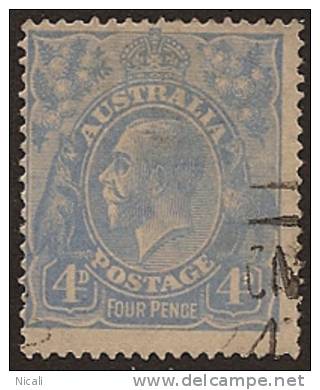 AUSTRALIA 1918 4d KGV VFU SG 65b TG231 - Usati