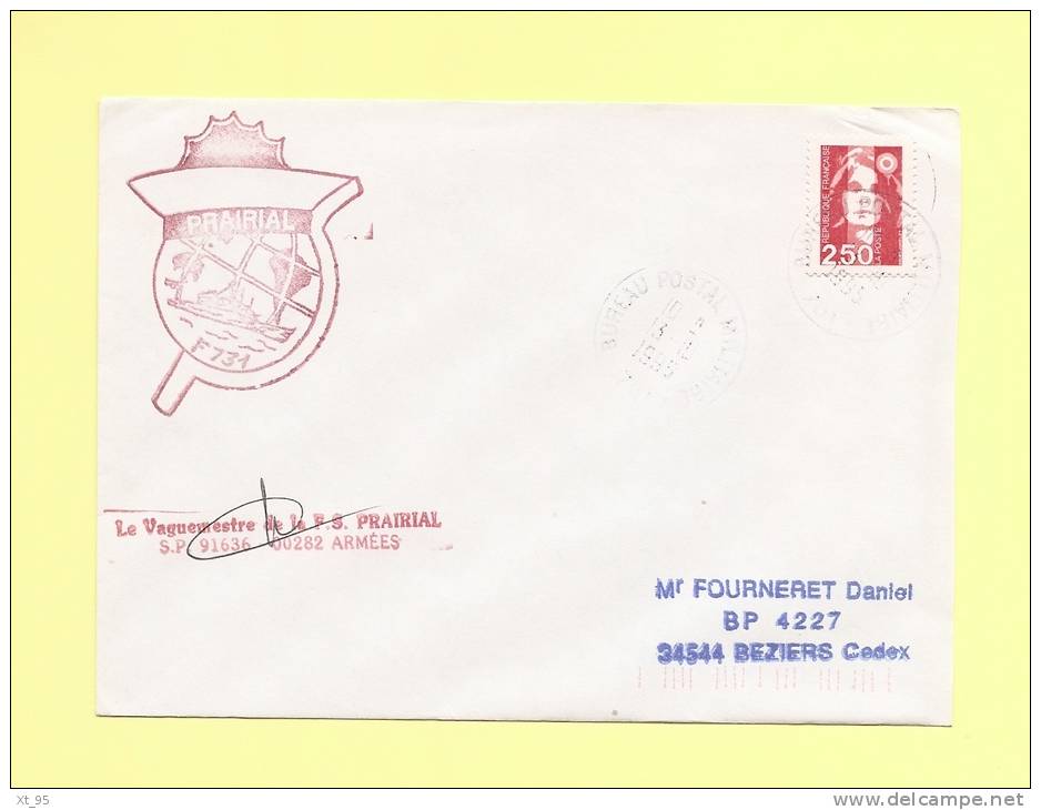 Le Vaguemestre - FS Prairial - Bureau Postal Militaire 701 - 1995 - Seepost