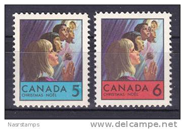 Canada - 1969 ( Christmas - Children Of Various Races ) - Complete Set - MNH (**) - Gedenkausgaben