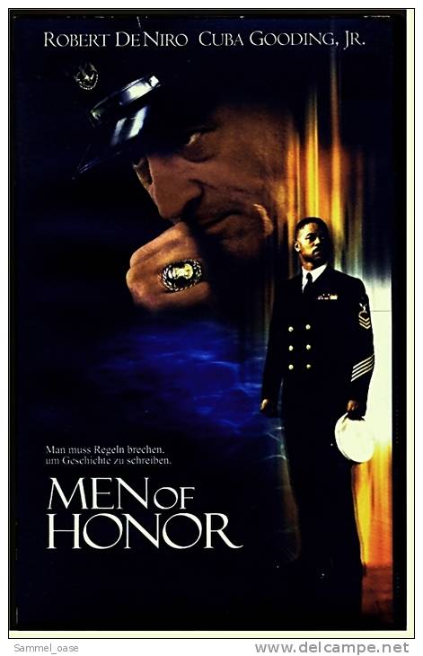 VHS Video Drama  -  Men Of Honor   -  Mit Robert De Niro - Cuba Gooding Jr.  -  Von 2000 - Drama