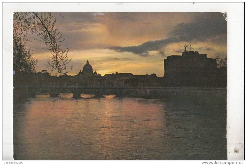 BT1665  Italy Rome St. Angel's Bridge And Castle - Pontes