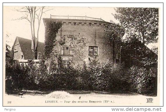 4112/A - LISIEUX (FRANCIA) - Tour Des Anciens Remparts - Lisieux