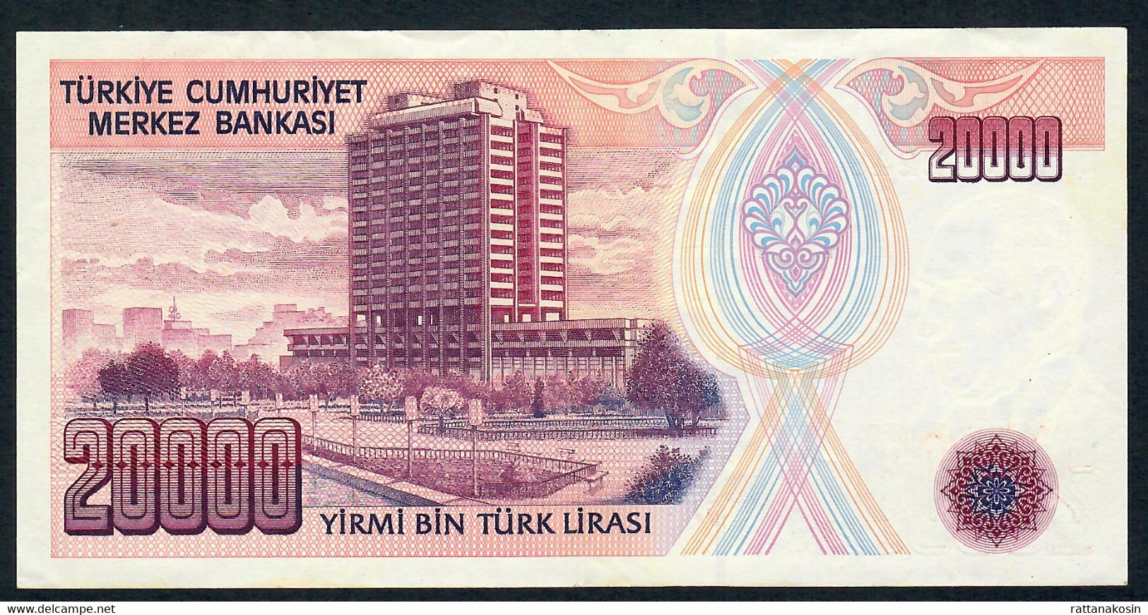 TURKEY  P201  20.000 LIRA  1970  #E74  AU-UNC. - Türkei