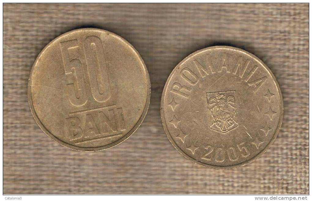 RUMANIA  -   50 Bani  2005  KM192 - Romania