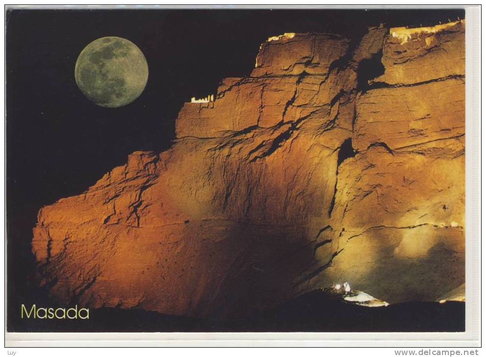 ISRAEL - MASADA - Moonshine, Mond, Luna, Lune, Light And Sound Performance,   Special Format - Israel