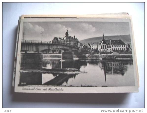 Duitsland Deutschland Allemagne Germany Rheinland Pfalz Bernkastel Cues Mit Brücke - Bernkastel-Kues