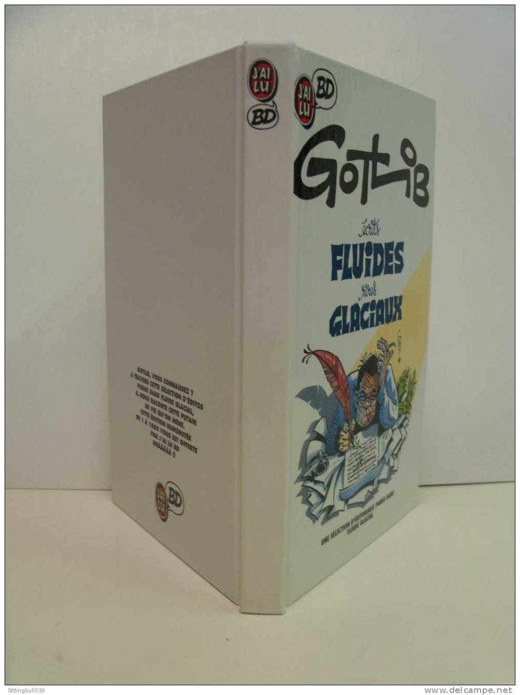 GOTLIB, écrits. J´AI LU BD 1992. écrits FLUIDES, Rires GLACIAUX. Album Pub TL 1000 Ntés. Sous Emboîtage RARE !!! - Gotlib