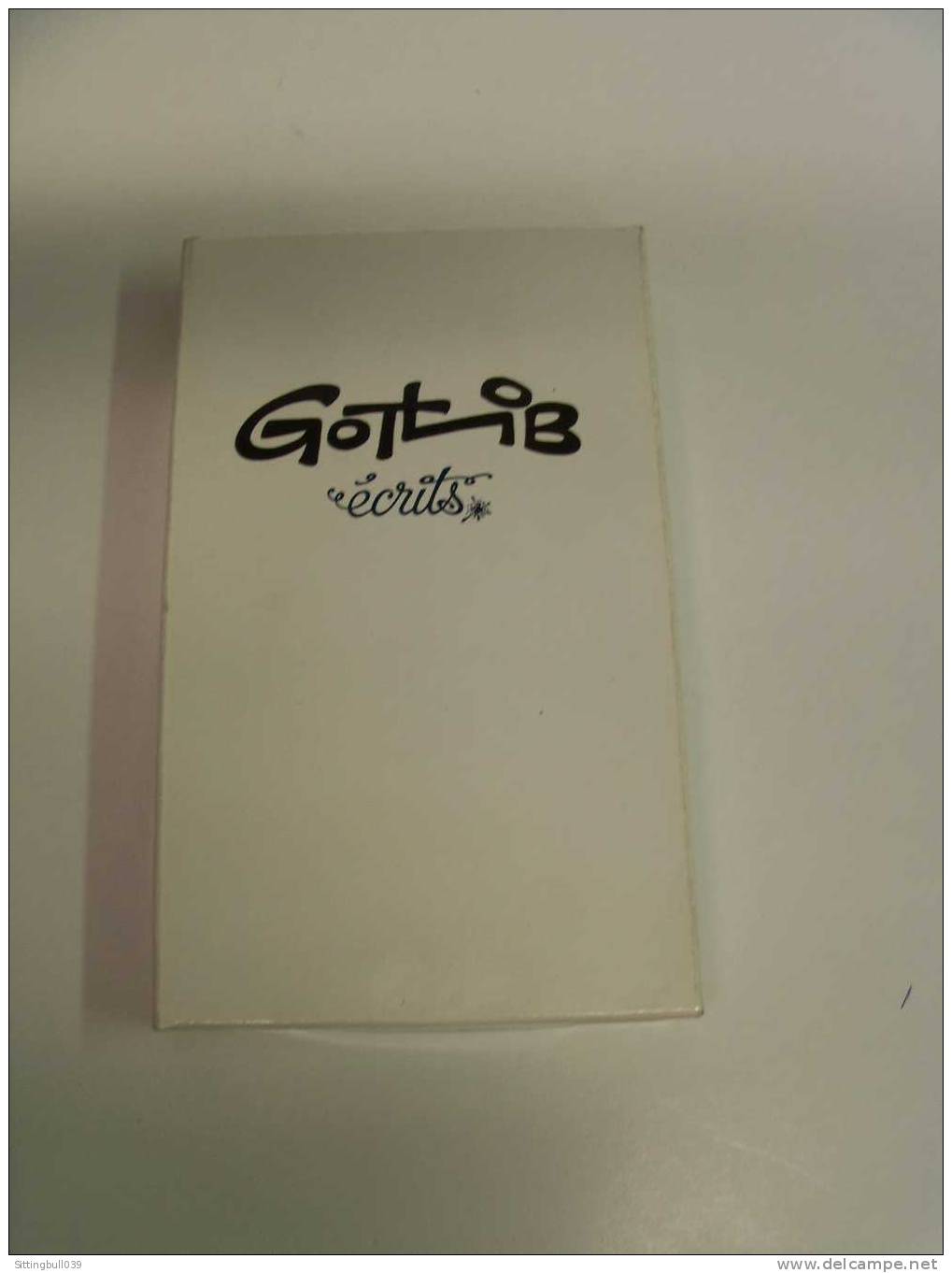 GOTLIB, écrits. J´AI LU BD 1992. écrits FLUIDES, rires GLACIAUX. Album pub TL 1000 Ntés. Sous emboîtage RARE !!!