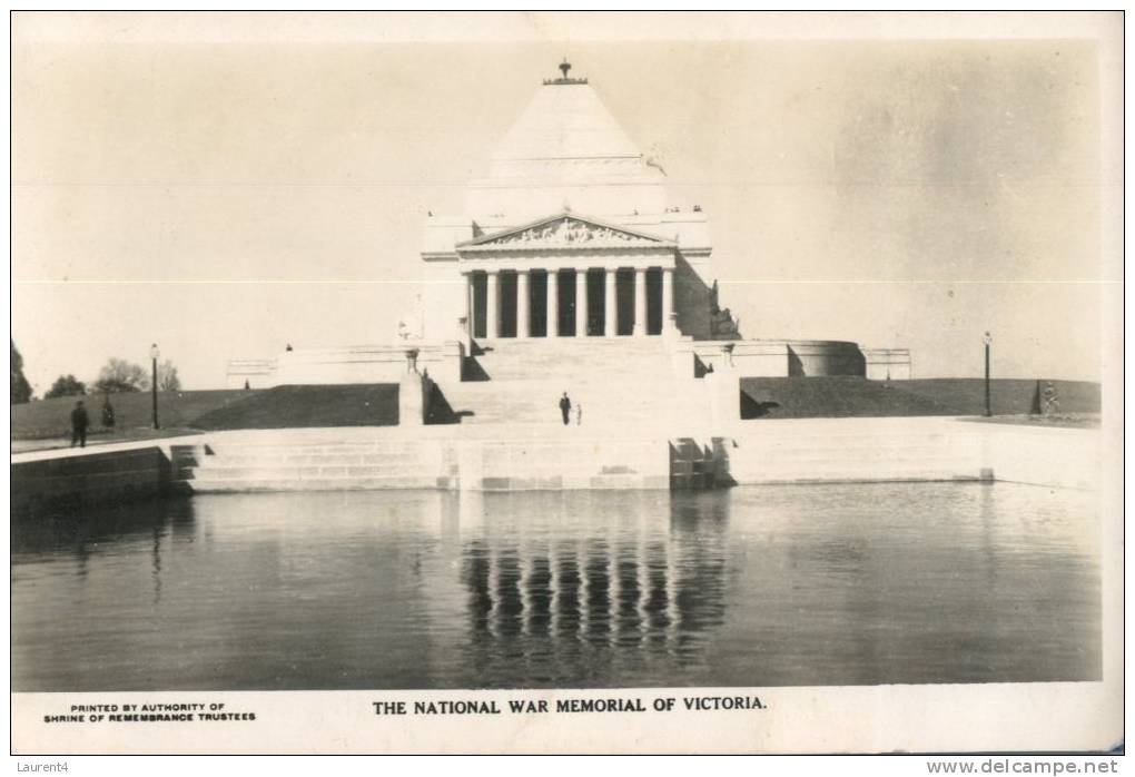 (600) Australia Very Old Postcard - Carte Tres Ancienne - VIC - War Memorial - Melbourne