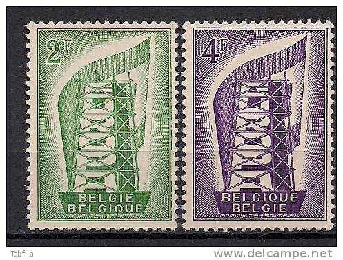 BELGIEN - BELGIQUE - 1956 - Europa CEPT - 2v** - 1956