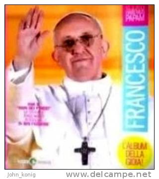 ALBUM FIGURINE VUOTO / EMPTY STICKERS ALBUM POPE PAPST PAPA FRANCESCO FRANCISCO I (MARIO JORGE BERGOGLIO) - Edizione Italiana