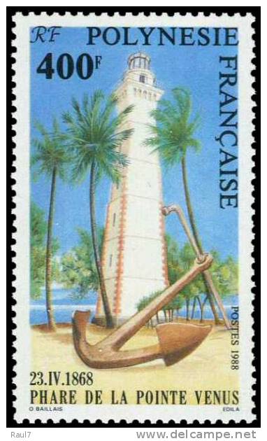 Polynésie 1988 - Phare - 1val Neuf // Mnh - Unused Stamps
