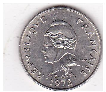 Nouvelle Calédonie 10 Francs 1972 - Autres & Non Classés