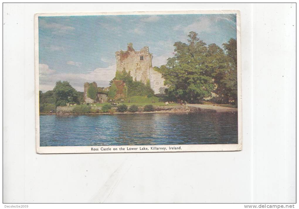 BT7340 Ross Castle On The Lower Lake Killarney   2 Scans - Kilkenny