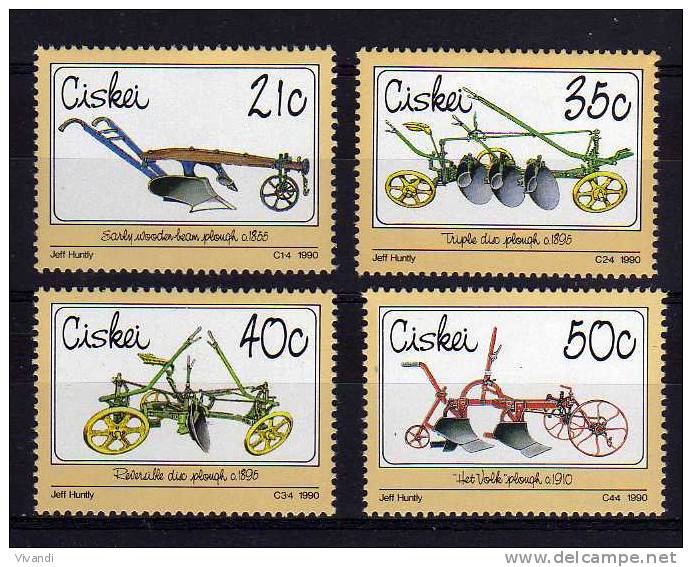 Ciskei - 1990 - Ploughs - MNH - Ciskei