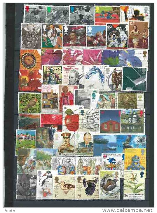 Lotpm 123 - Lot De Timbres De GB - Collections