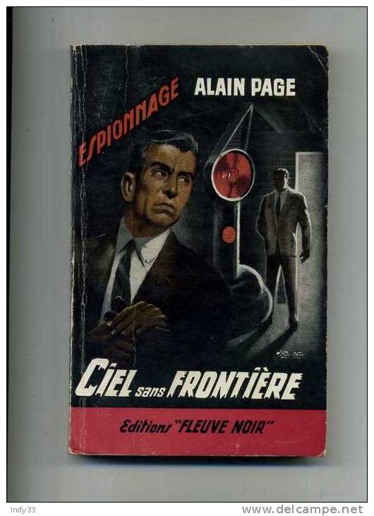 - CIEL SANS FRONTIERE . A. PAGE . EDITIONS FLEUVE NOIR 1961 . - Fleuve Noir