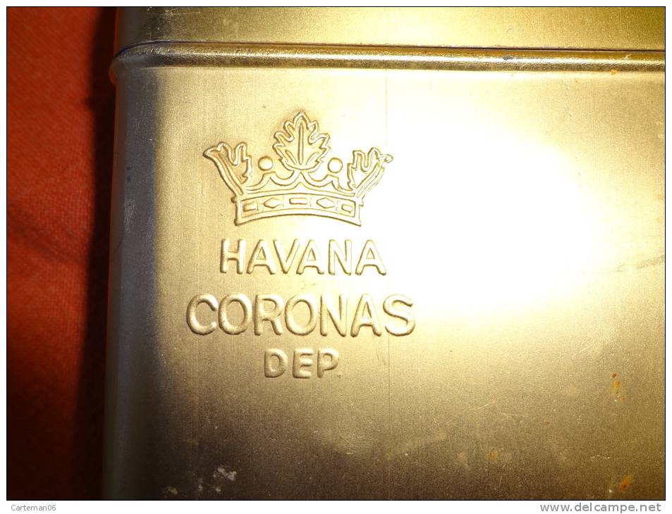 Etui à Cigares En Alu - Havana Coronas Dep - Contenitore Di Sigari