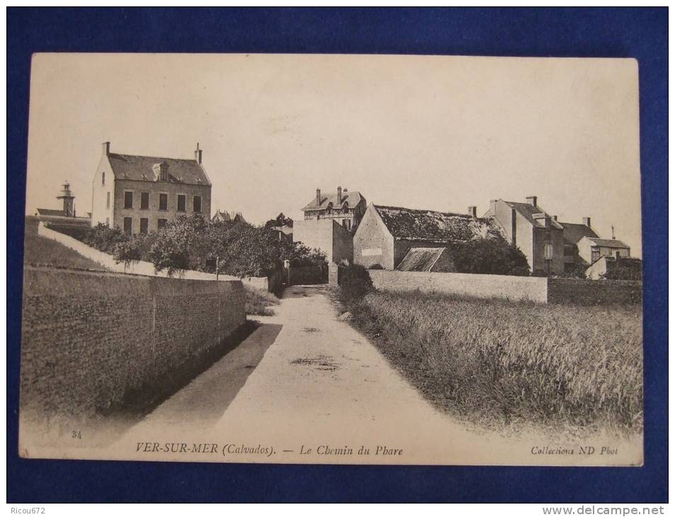 VER SUR MER Le Chemin Du Phare 1904 - Autres & Non Classés