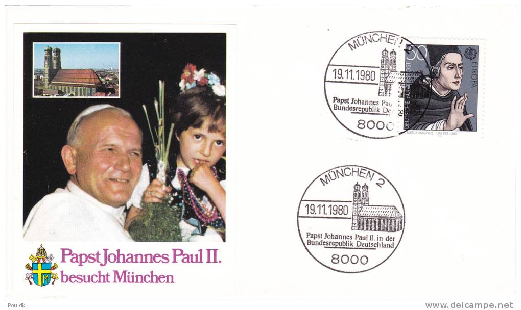 Pope John Paul II - Visit: 1980 Germany Köln (B54) - Papes