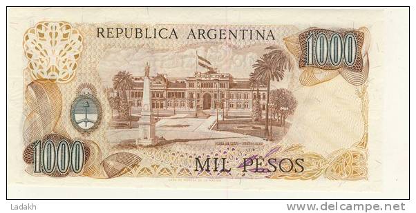 BILLET # ARGENTINE # 1000  PESOS # MIL PESOS  # N°304 # 1976/82  # GENERAL SAN MARTIN - Argentinien