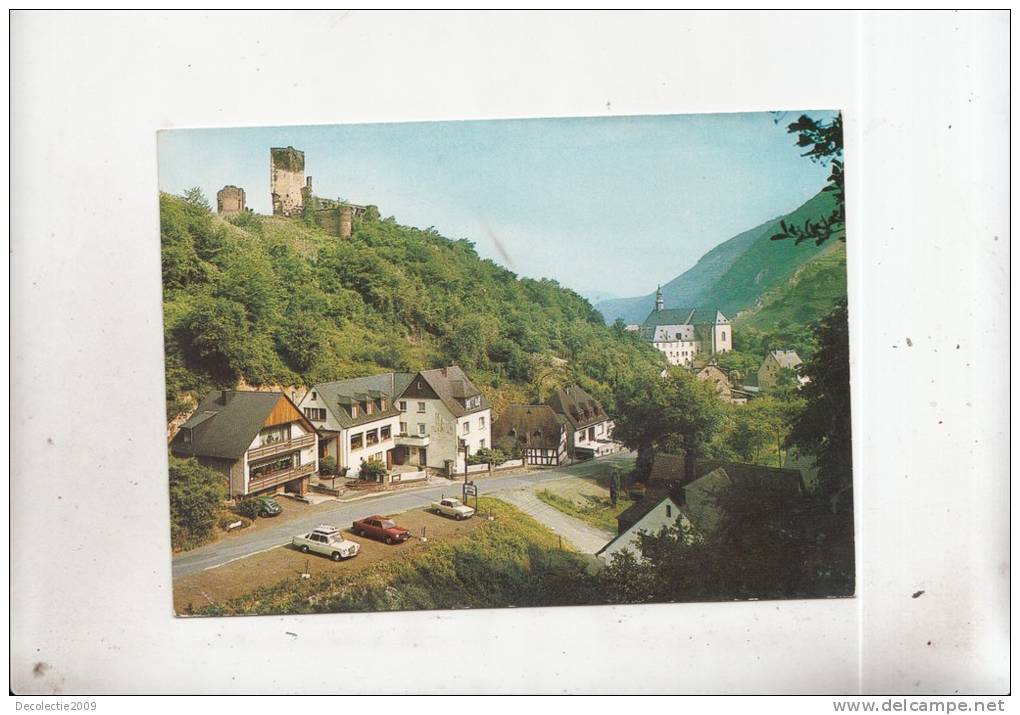 BT7517 Hotel Restaurant Haus Burgfrieden  Beilstein    2 Scans - Bellheim