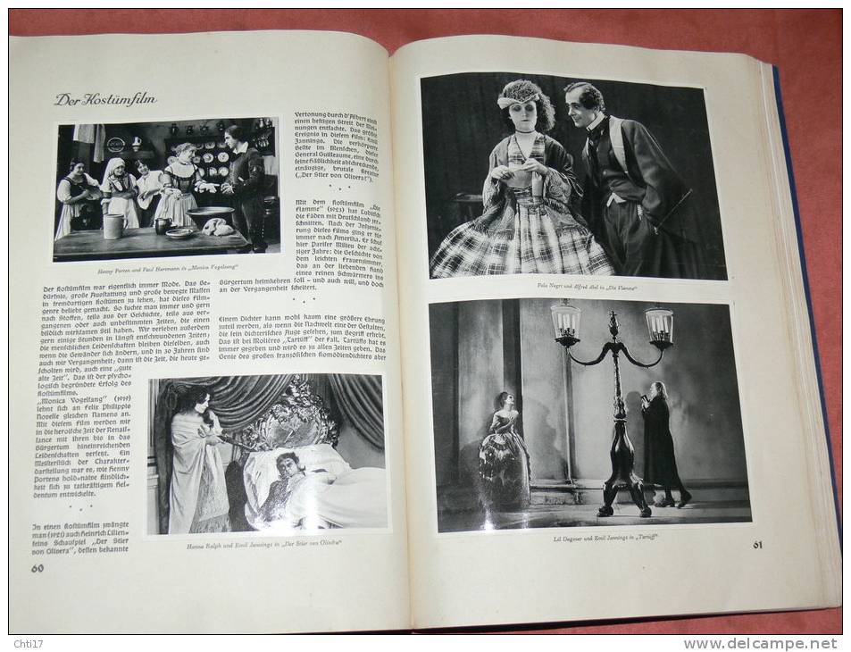 VOM WERDEN DEUTSCHER FILMKUNST BY CIGARETTEN ALTONA 1935 STUMME FILM / HISTOIRE DU CINEMA ALLEMAND