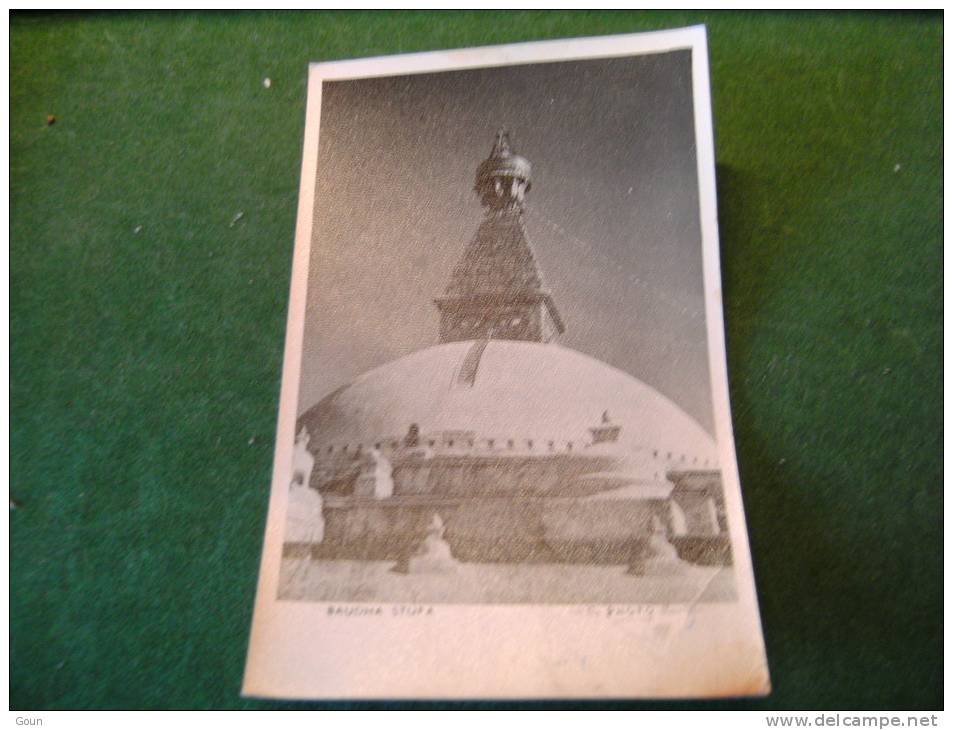 BC4-3-1 LC42 Nepal Baudha Stupa Carte Photo - Nepal