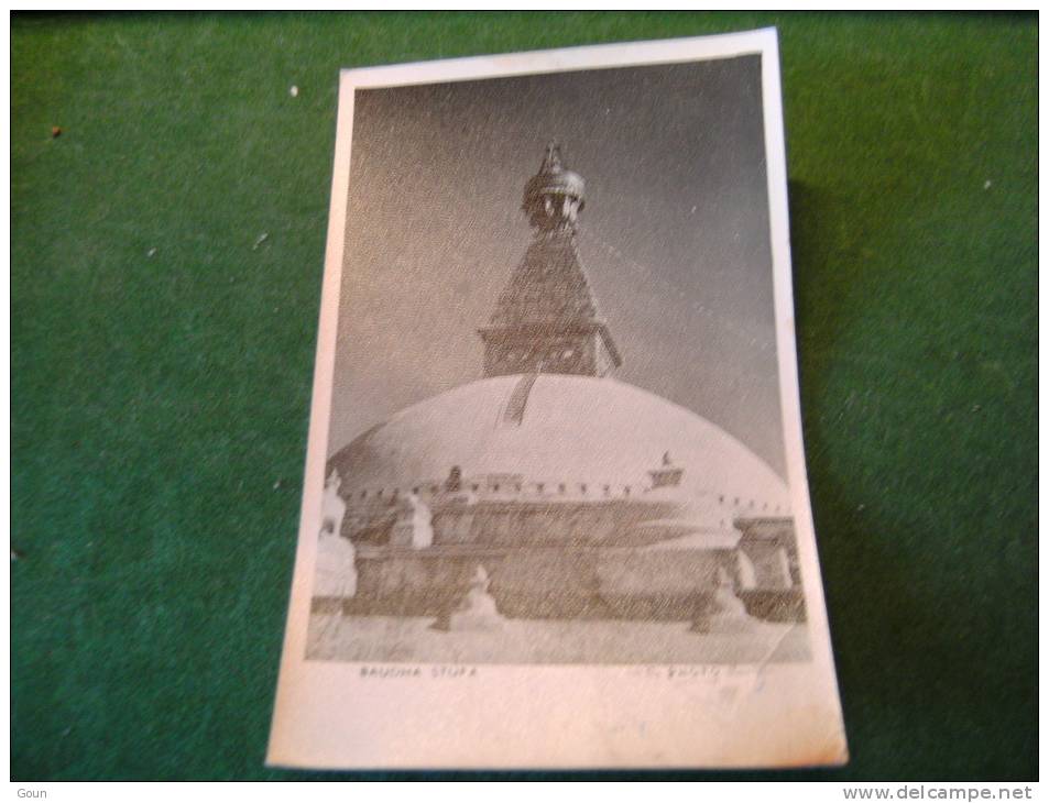 BC4-3-1 LC42 Nepal Baudha Stupa Carte Photo - Népal