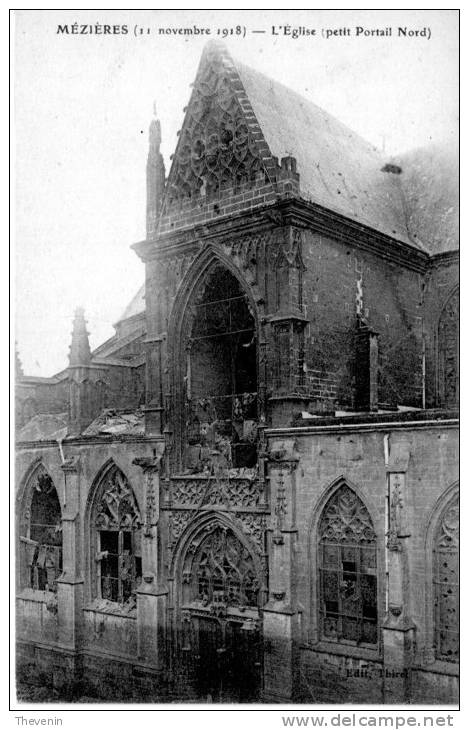 MEZIERES   L´EGLISE   PETIT PORTAIL NORD - Charleville