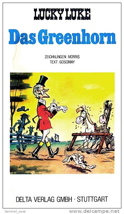 Comics Lucky Luke : Das Greenhorn ,  Band 16  ,  Delta Verlag 1987 - Altri & Non Classificati