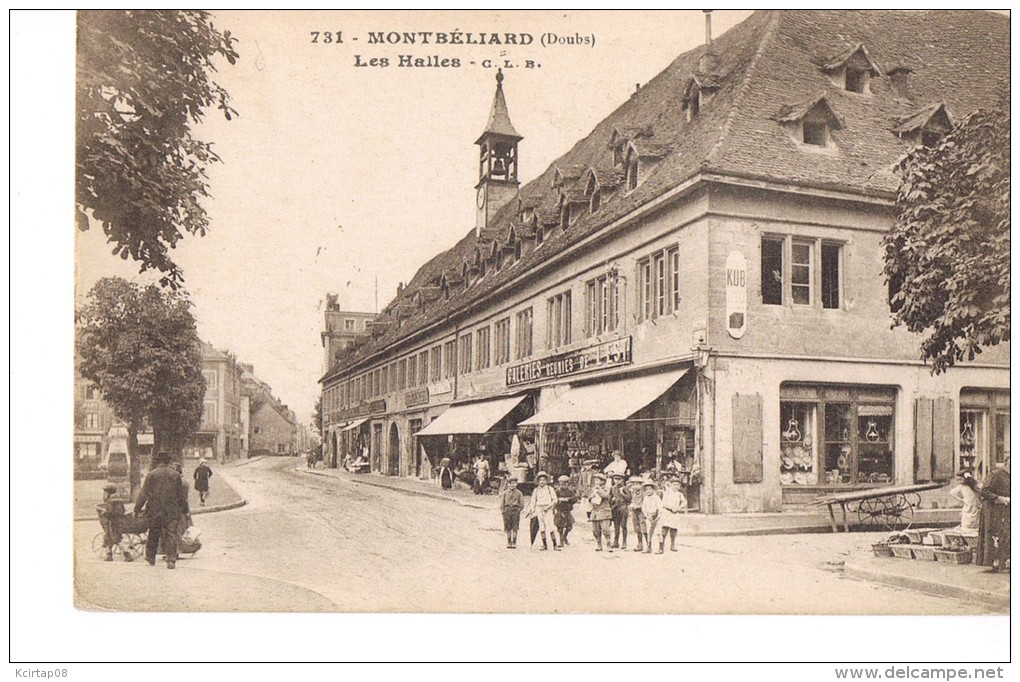 MONTBELIARD . Les Halles . - Montbéliard