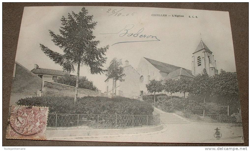 Chelles - L'eglise - 1905 - Chelles