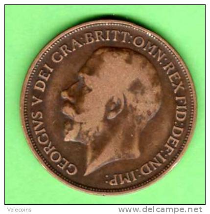 UK UNITED KINGDOM GREAT BRITAIN - 1 Penny - 1917 - KM 810 - VF - D. 1 Penny