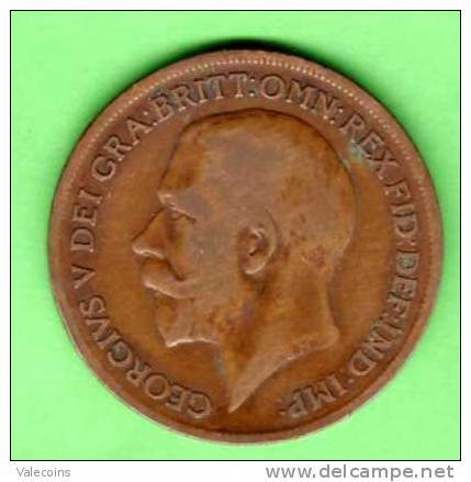 UK UNITED KINGDOM GREAT BRITAIN - 1 Penny - 1920 - KM 810 - VF - D. 1 Penny
