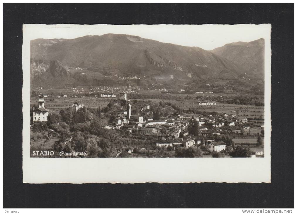 AK Stabio Panorama 1941 - Stabio