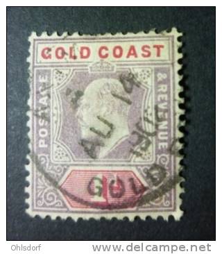 GOLD COAST 1902: YT 39, O - FREE SHIPPING ABOVE 10 EURO - Gold Coast (...-1957)