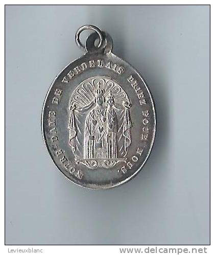 Médaille Religieuse/Notre Dame De Verdelais/Calvaire/Argent// Vers 1850                   CAN58 - Religion & Esotérisme