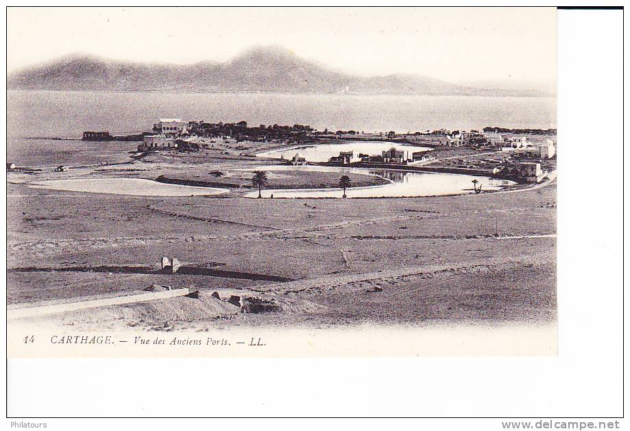 CARTHAGE  --  Vue Des Anciens Ports - Tunisie