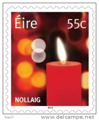 IRLANDE 2012 - Noël 2012, Auto-Collants Du Carnet - 1v Neuf // Mnh - Unused Stamps