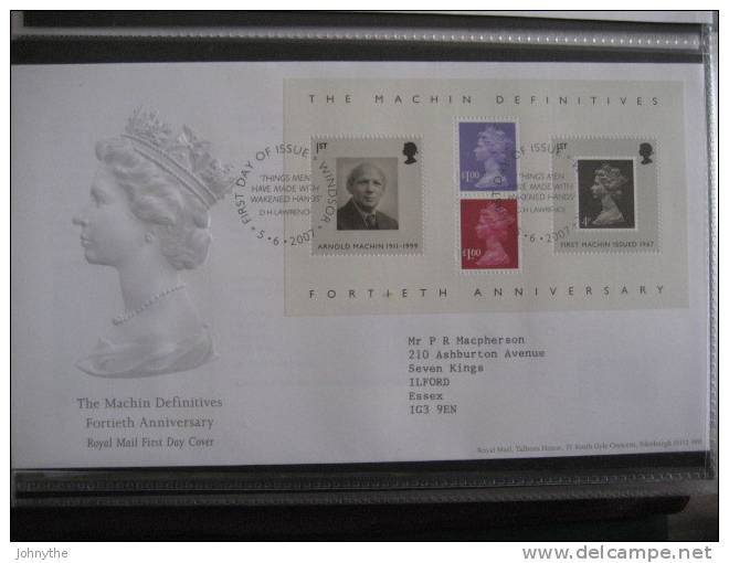 Great Britain 2007 The Machin Definitives Fdc - 2001-10 Ediciones Decimales