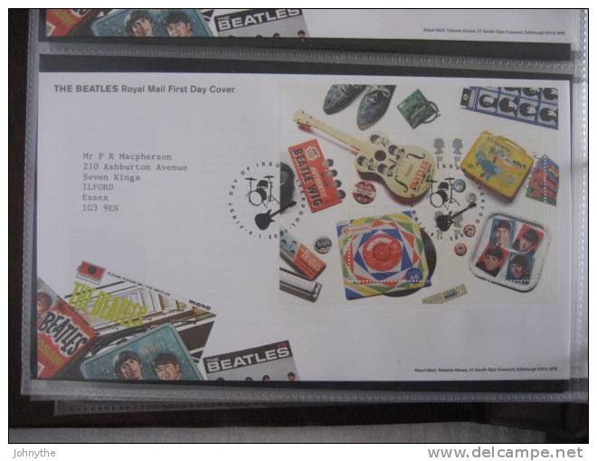 Great Britain 2007 The Beetles Minisheet Fdc - 2001-10 Ediciones Decimales