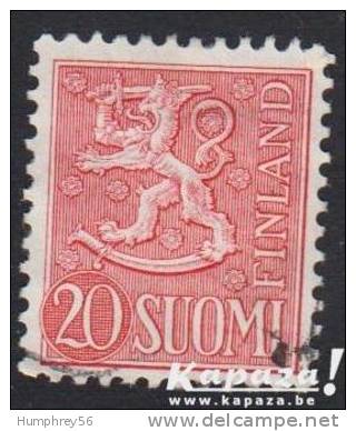 1956 - FINLAND - Michel 459 [Coat Of Arms] - Oblitérés