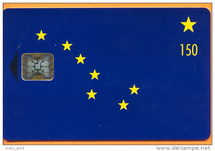 United States - Alaska State Flag (Chip Card), 150u, 2,500ex, Mint - [2] Chip Cards