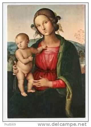 ITALY - AK 152612 Roma - Galleria Borghese - Perugino - Madonna Col Bambino - Musées