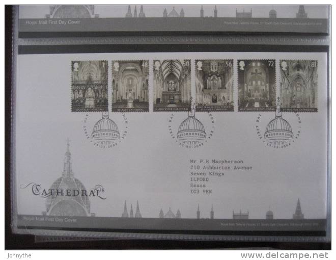 Great Britain 2008 St Paul´s Cathedral  Fdc - 2001-2010 Decimal Issues