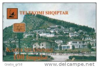 Albania - ALB-25, Berat Unesco Traditional Herritage Town, 100u, 1/99, 90,000ex, Used - Albanie
